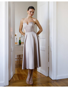 Rochie midi din satin 2