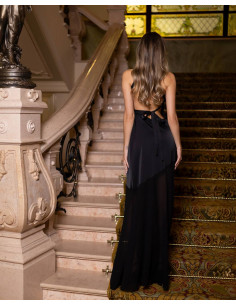 Rochie din satin dens