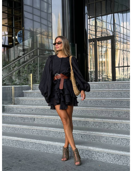 Rochie romantica din material ușor