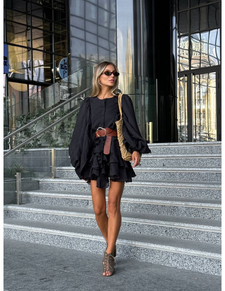 Rochie romantica din material ușor