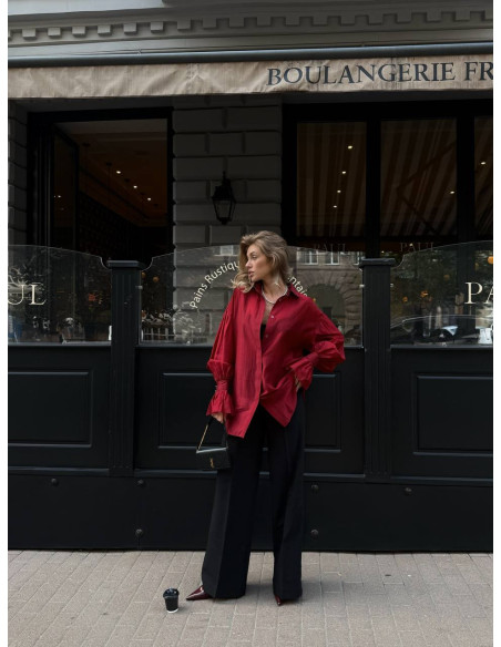 Camasa oversized din tencel