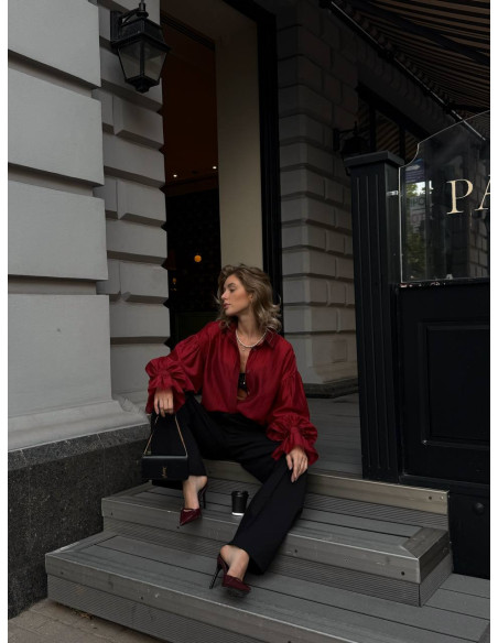 Camasa oversized din tencel