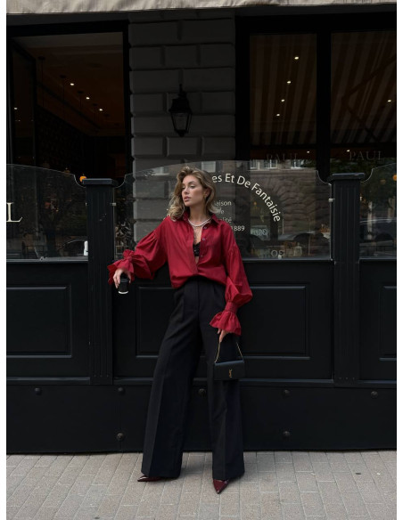 Camasa oversized din tencel