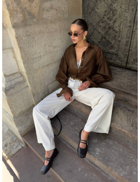 Camasa oversized din tencel