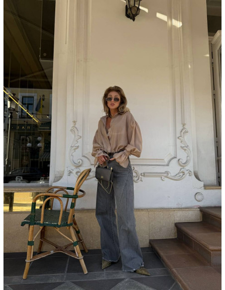 Camasa oversized din tencel