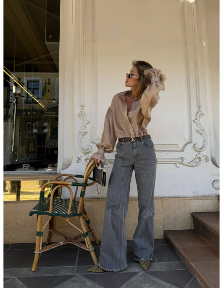 Camasa oversized din tencel