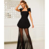 rochie-dama-peplum-cu-fusta Rochie dama peplum cu fusta