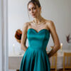 rochie-midi-din-satin Rochie midi din satin